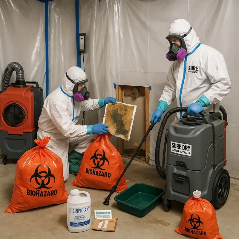 Contaminated Water Handling Protocols process in Somerville, TN