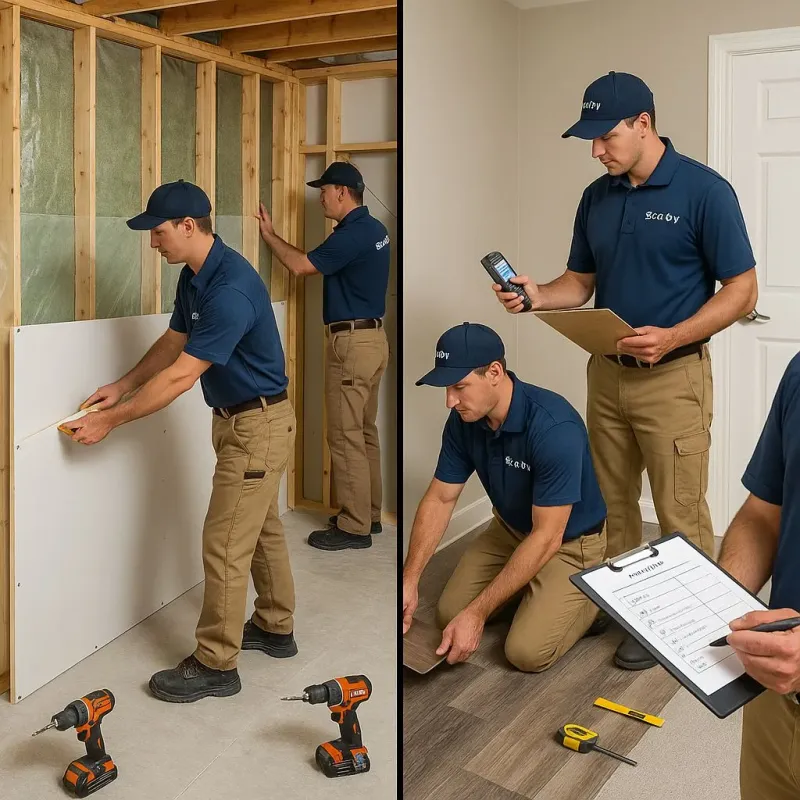 Repairs and Reconstruction process in Somerville, TN